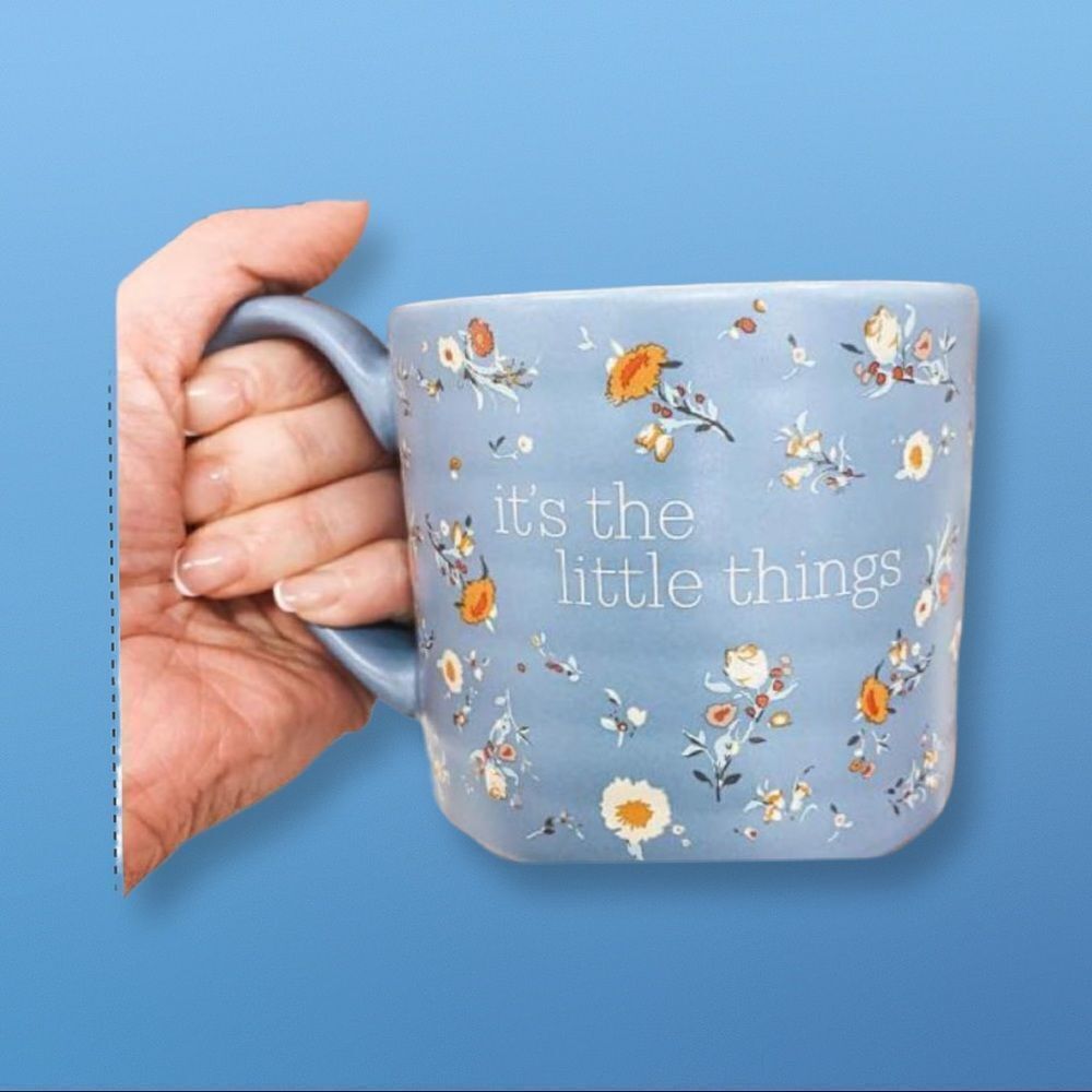 15oz Stoneware It's The Little Things Mug - Threshold™ - Picture 3 of 6